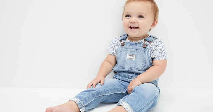 Baby Girl OshKosh Overalls & Shortalls | Carter's - OshKosh Australia