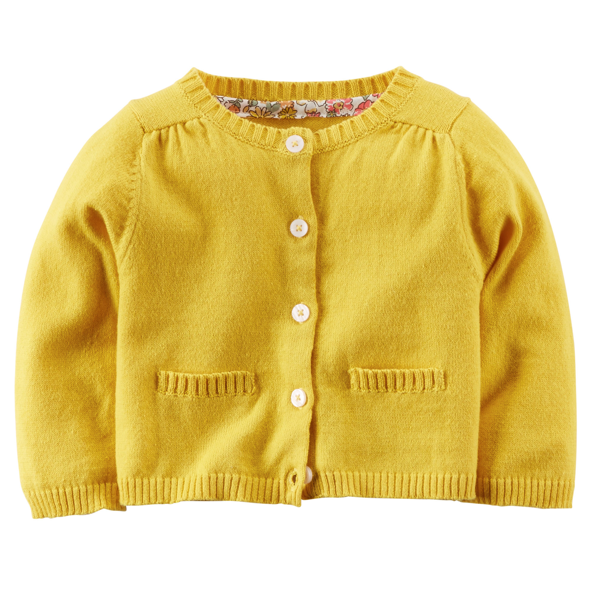 Carter's Yellow Cardigan Baby Girl