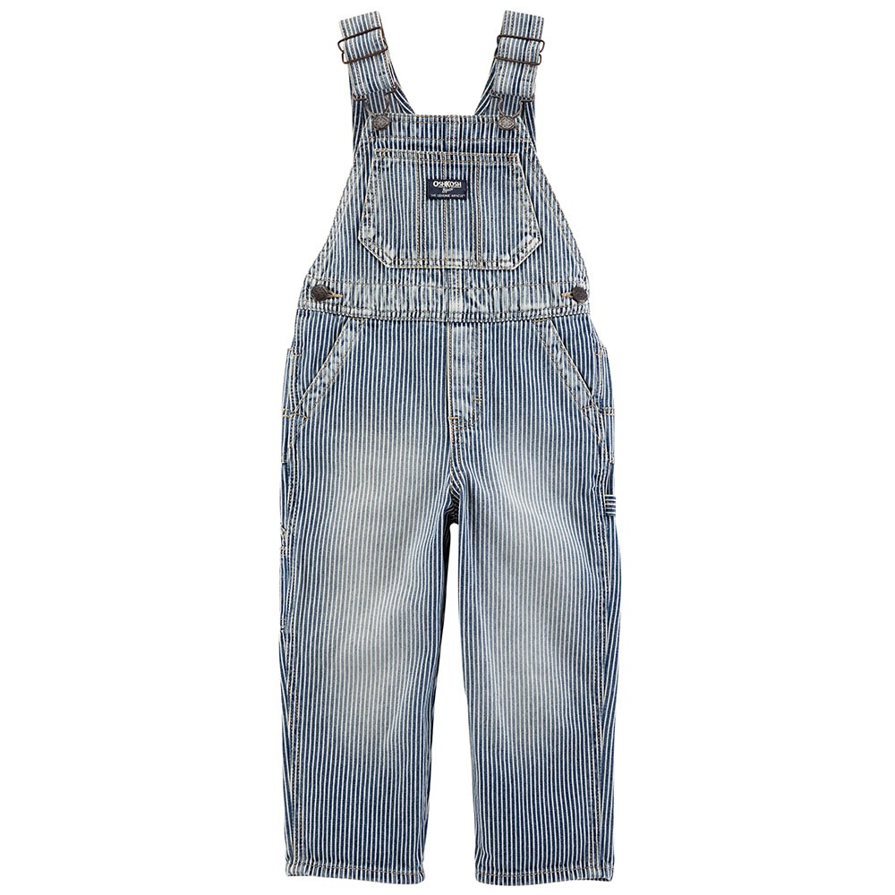 OshKosh B'gosh Hickory Striped Overalls Baby Boy