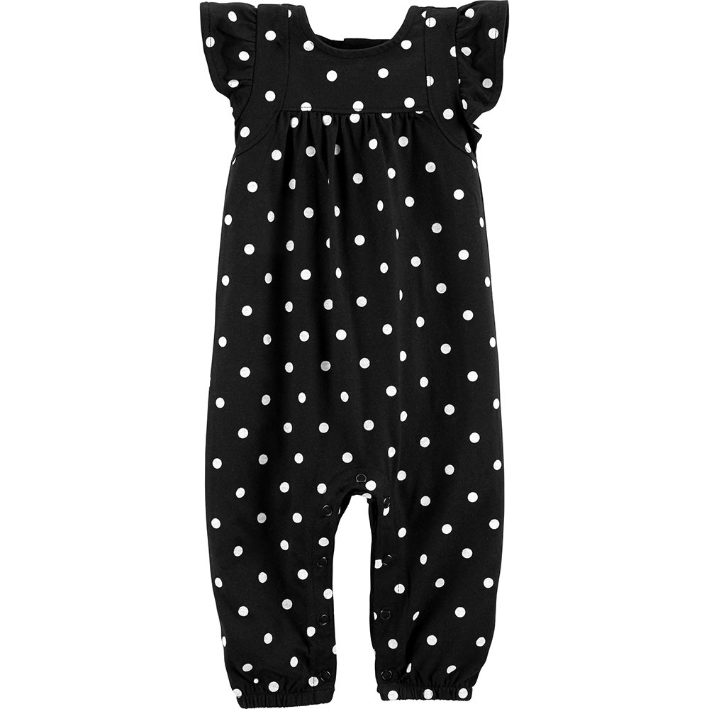Carter's Polka Dot Flutter Jumpsuit Baby Girl