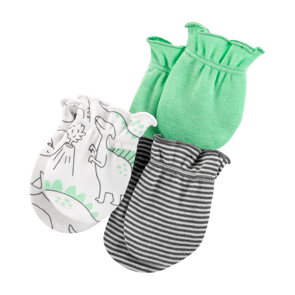 Carter's 3Pack Mittens Baby Boy
