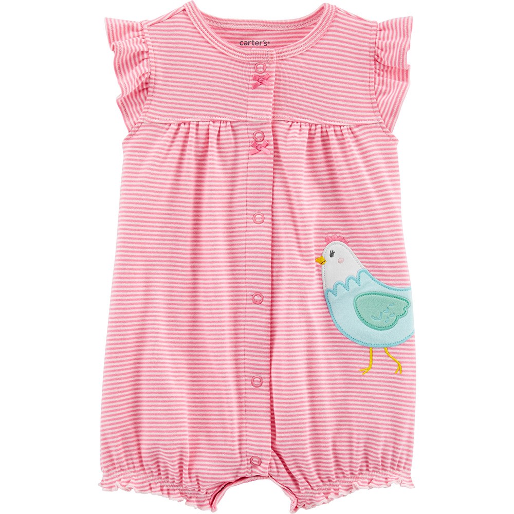 Carter's Chicken SnapUp Romper Baby Girl