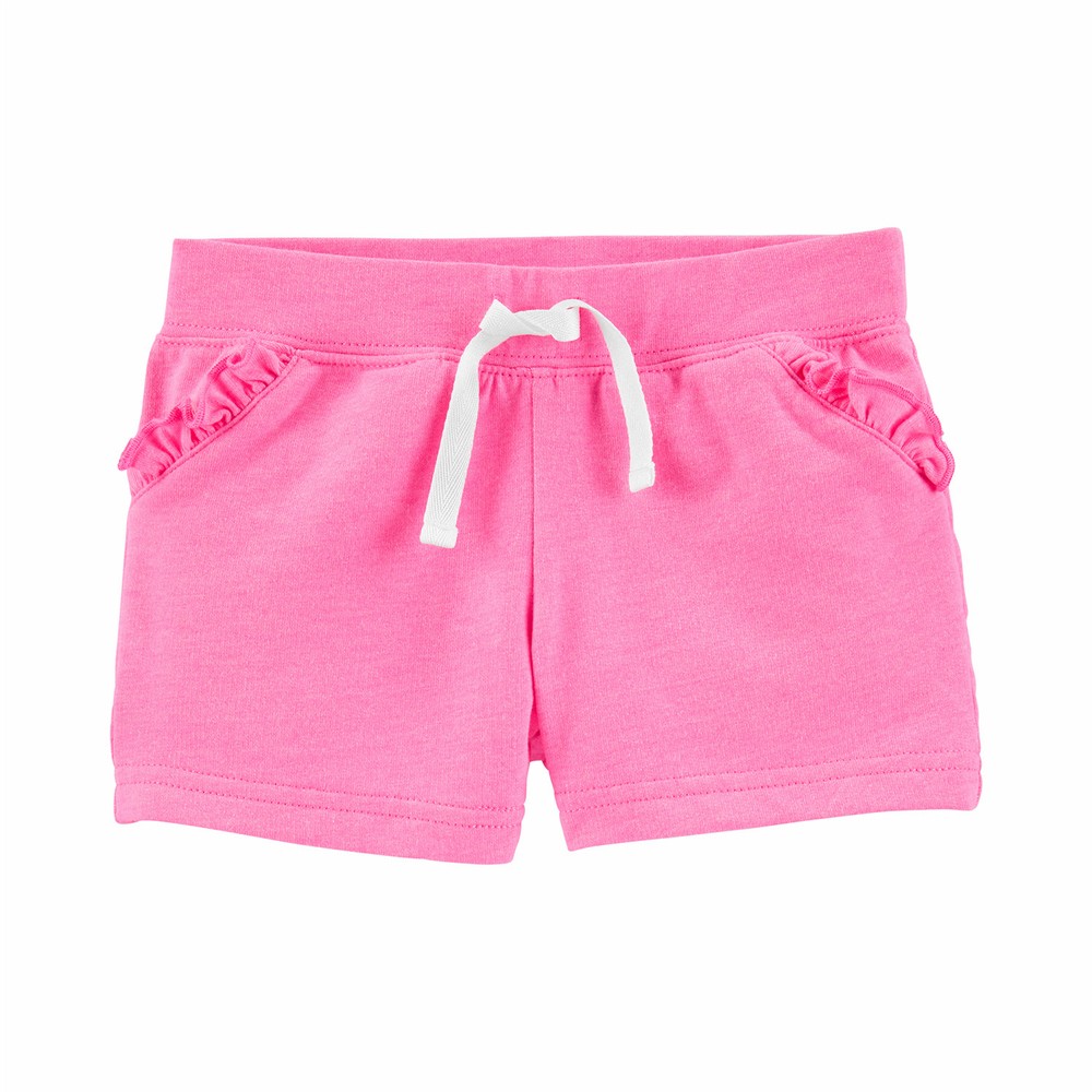 Carter's Ruffle PullOn French Terry Shorts Baby Girl
