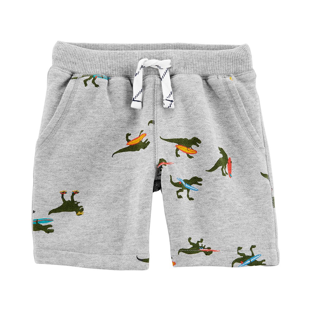 Carter's Dinosaur PullOn French Terry Shorts Baby Boy