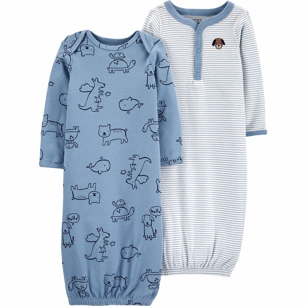 Baby Carter's 2-Pack Sleeper Gowns