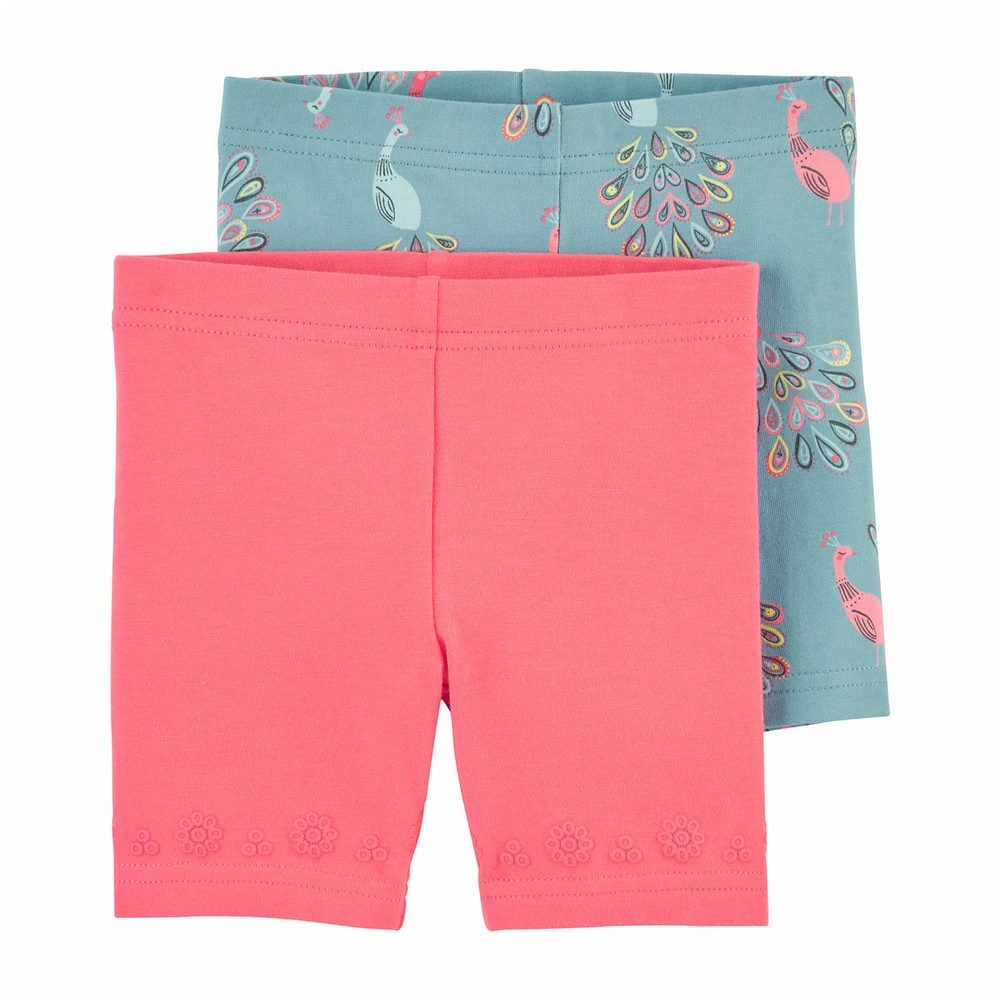 Carter's 2Pack Tumbling Shorts Baby Girl