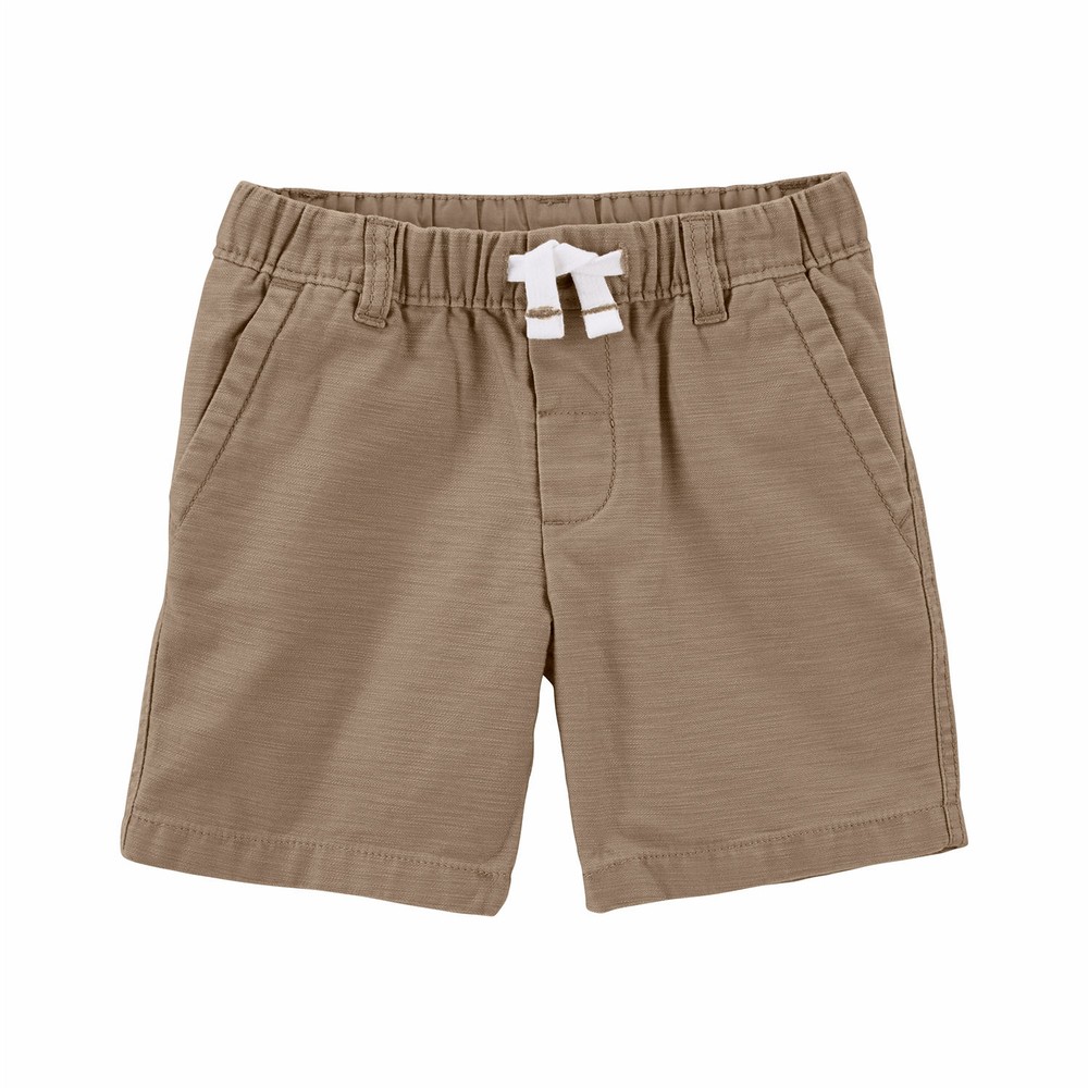 Carter's PullOn Khaki Shorts Baby Boy