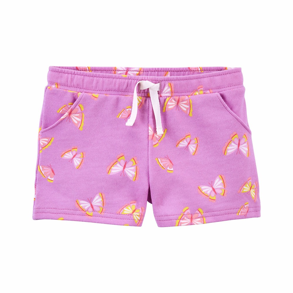 Carter's Butterfly PullOn Shorts Baby Girl