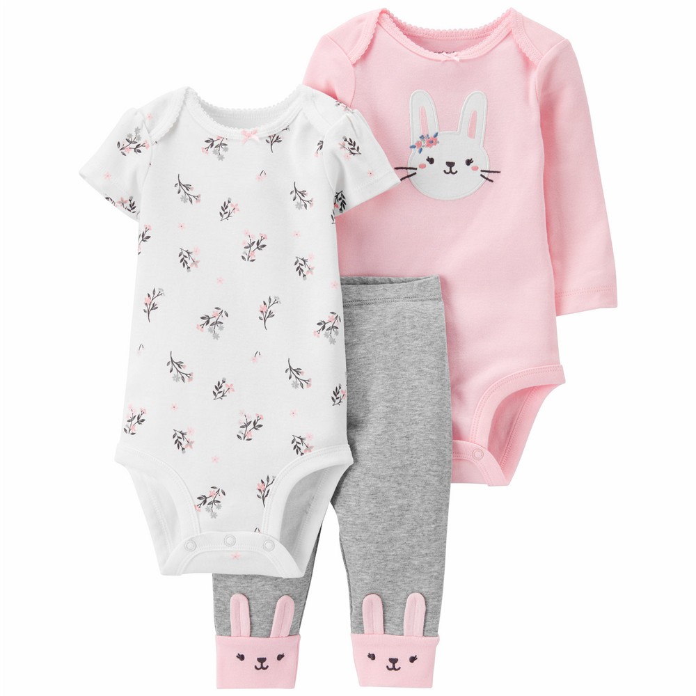 Carter's Baby Girl 3-Piece Hot Air Balloon Little Character Set