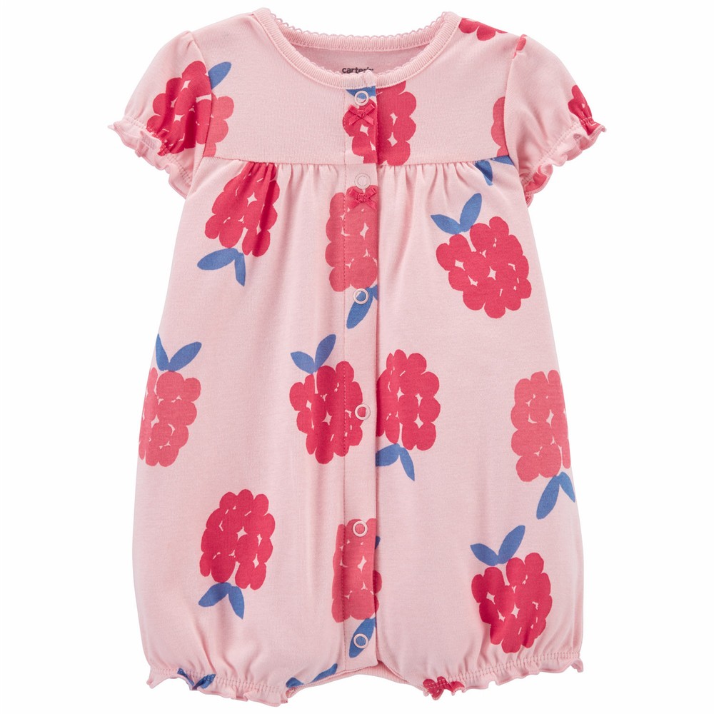 Carter's Rompers Carter's Cherry Snap-Up Romper | Baby Girl