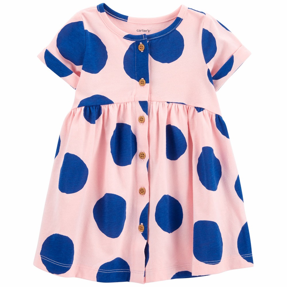 Carter's Polka Dot Cotton Dress Baby Girl