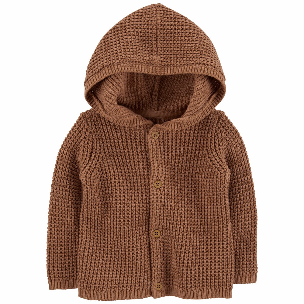 Carters hooded cardigan hotsell