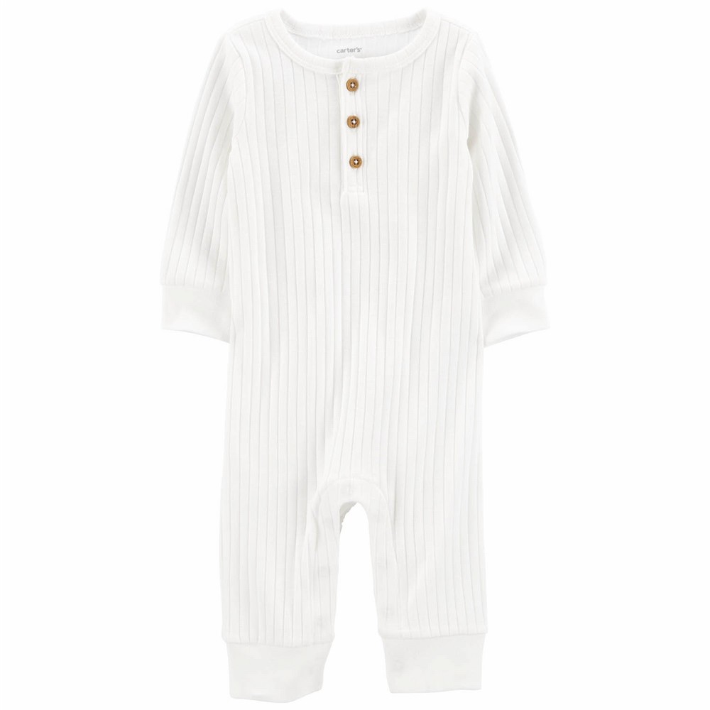 Carter's L/S Cotton Jumpsuit Baby Unisex