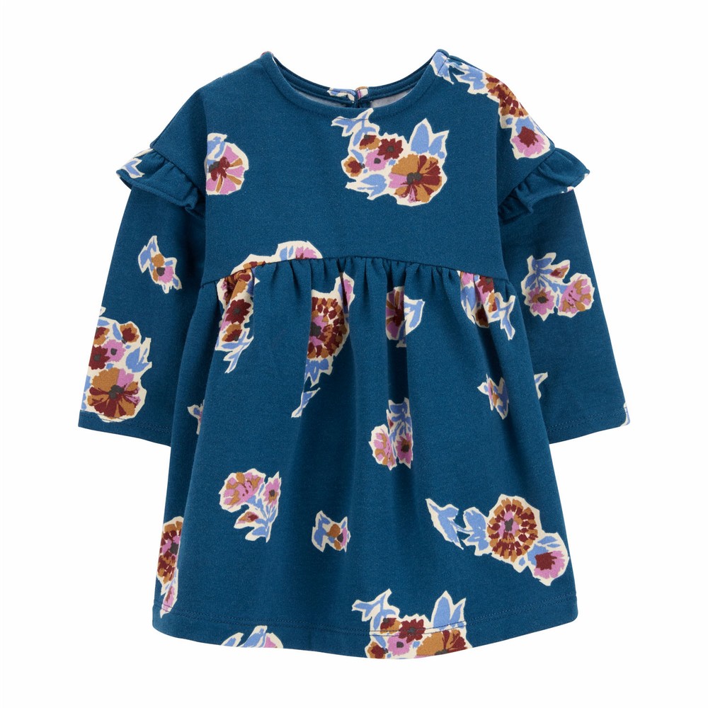 Carter's Floral Fleece Dress | Baby Girl