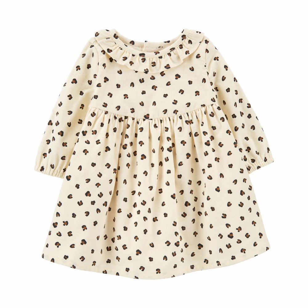 Carter's Leopard Corduroy Dress | Baby Girl