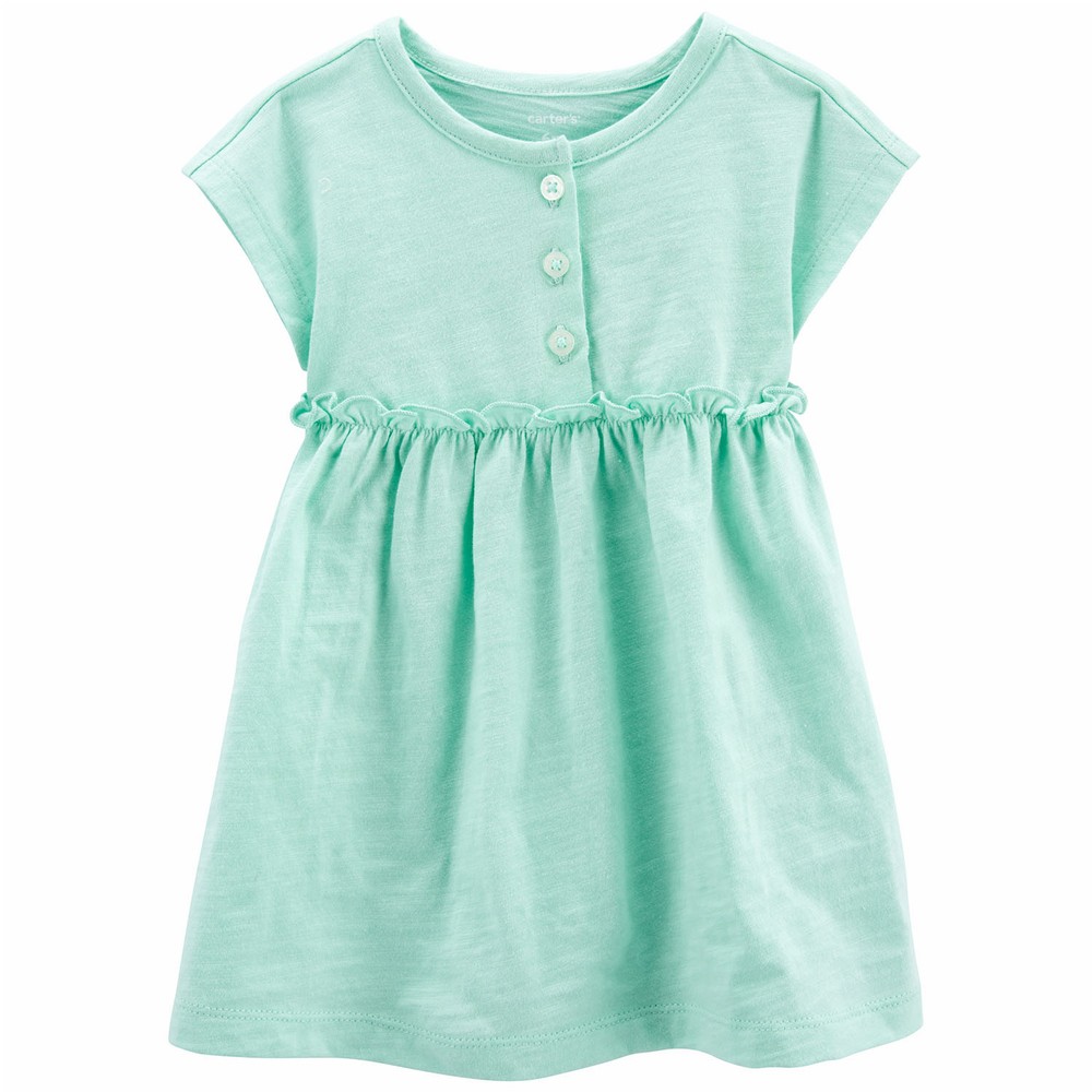 Carter's Button Front Dress | Baby Girl