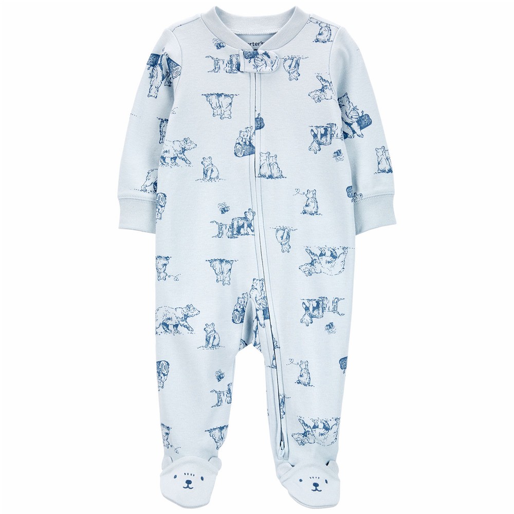 Carter's Purelysoft 2pc Baby Boy Planes/Blue Beanie Hats/Caps (0-3M)
