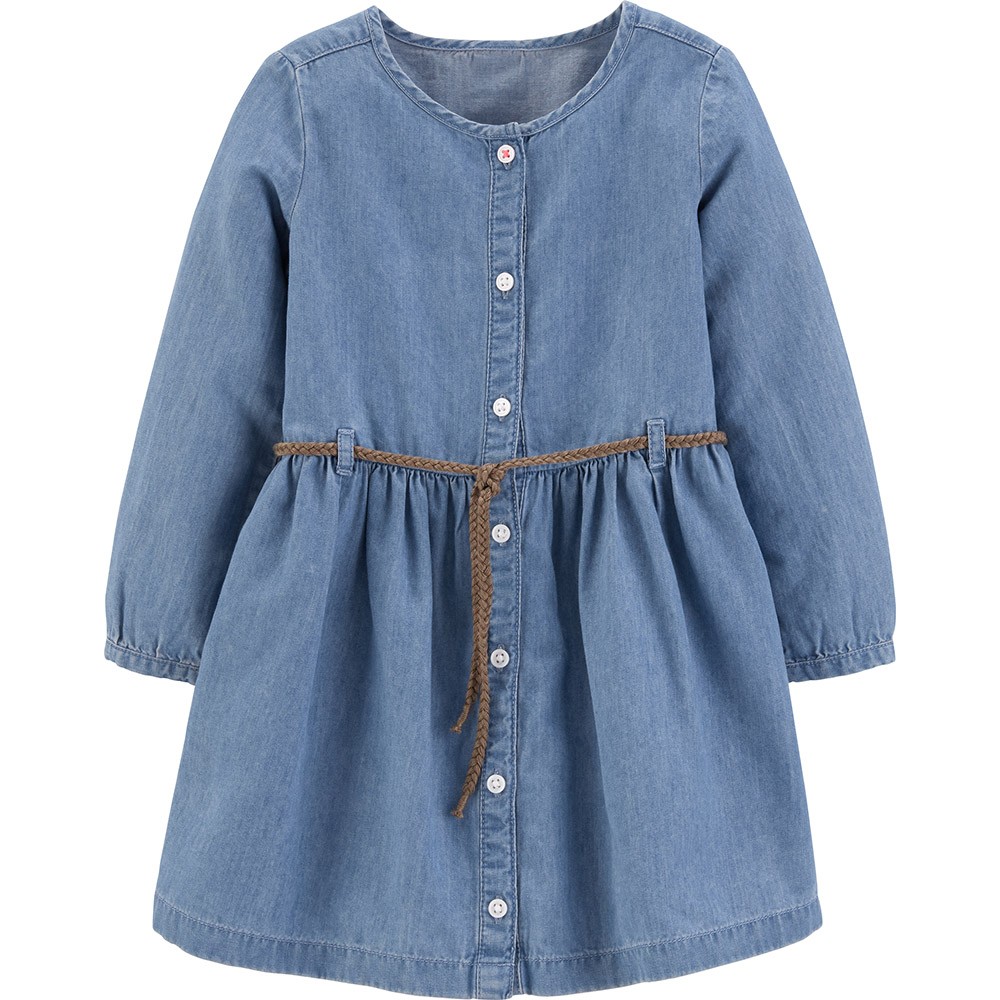 Carter's Denim Shirt Dress Toddler Girl