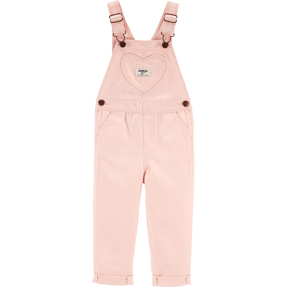 OshKosh B'gosh Heart Pocket Overalls Toddler Girl