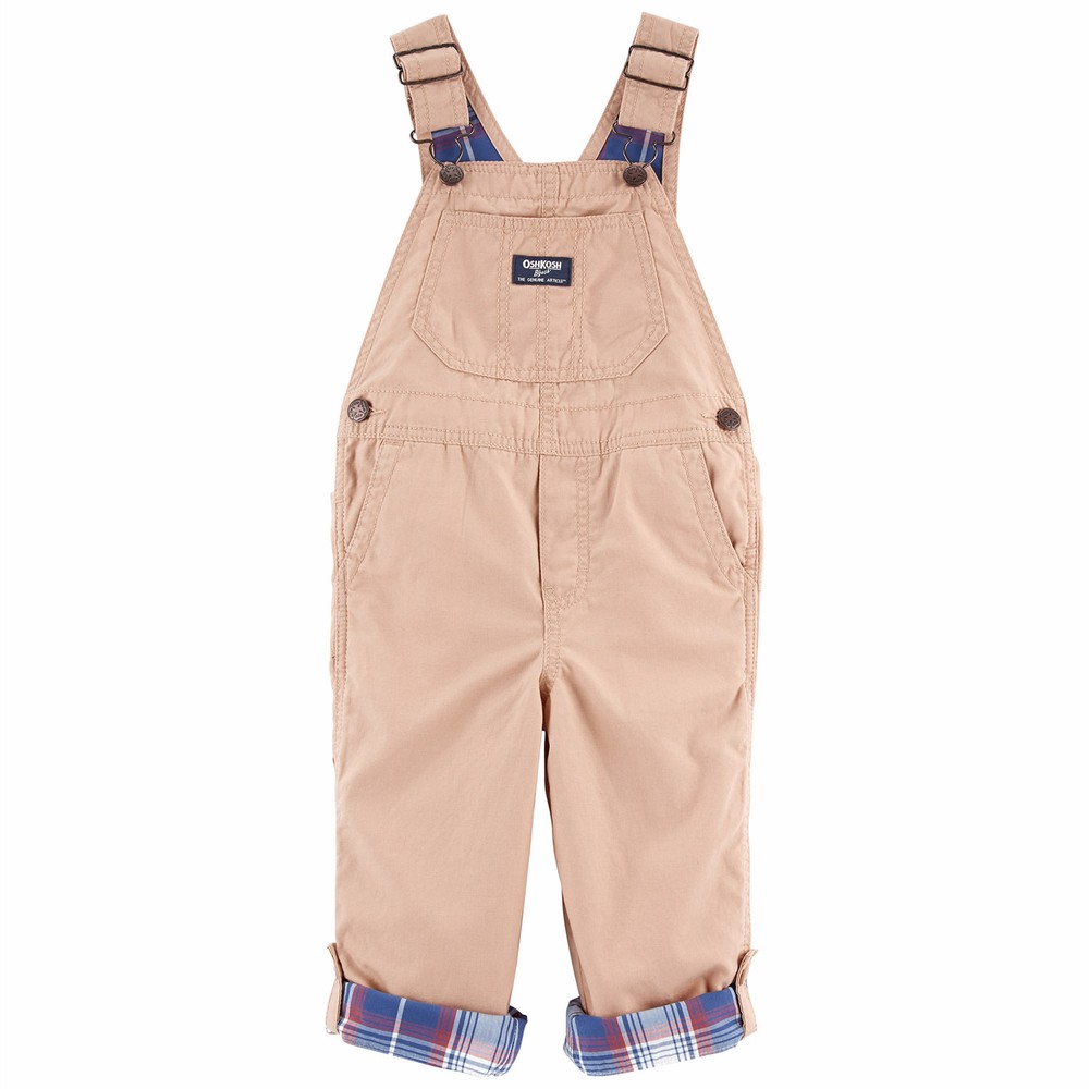OshKosh B'gosh Convertible Canvas Overalls Toddler Unisex