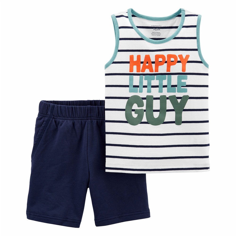 bb terry tank & short set C