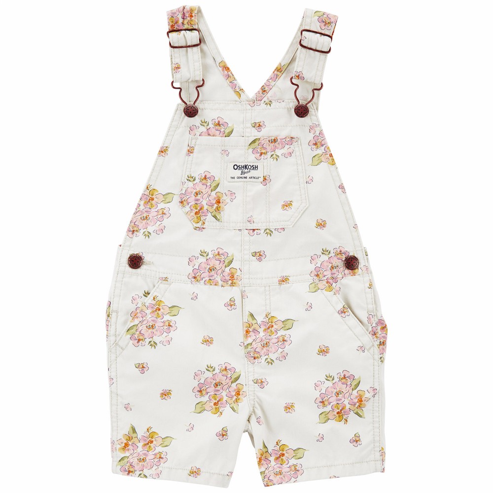 OshKosh Toddler Boy Green Shortalls