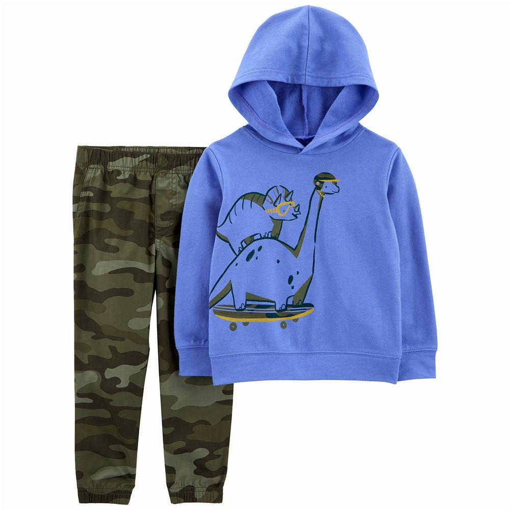 Koton Baby Jungen Hoodie Mit Dino Print - Baumwoll Sweatshirt Für 24-36 Monate