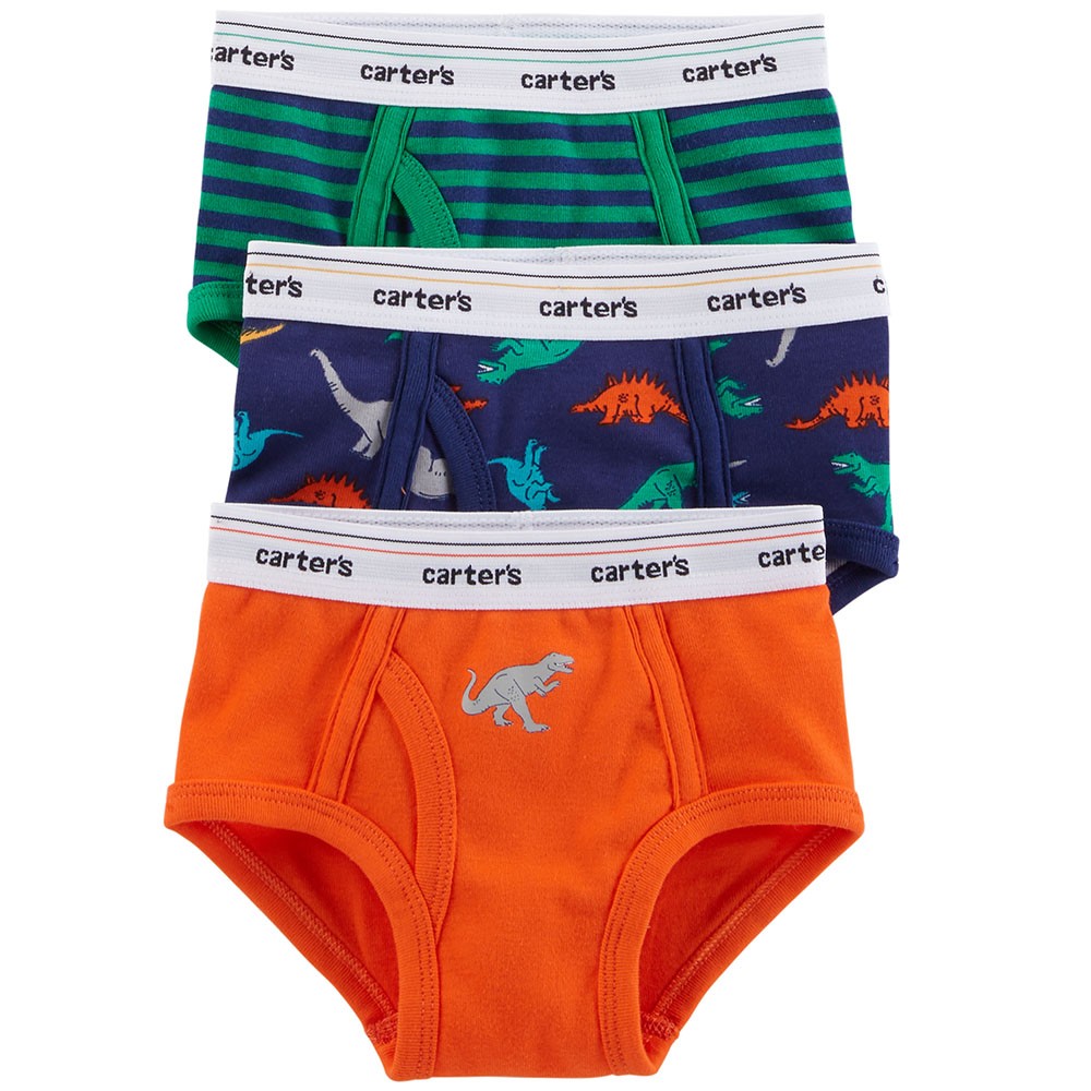 Carter's 5pc Kid Boy Multi Color and Print Cotton Boxer Briefs (NEW CODE) main image 1