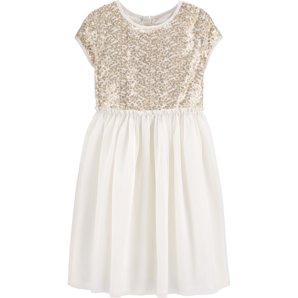 OshKosh B'gosh Gold Sequin Tulle Dress | Girl