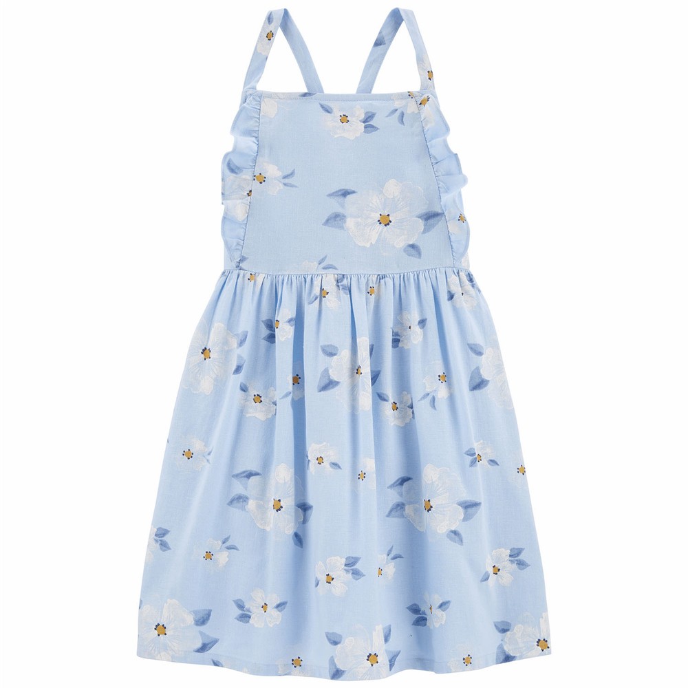 knee length dresses for ladies Daisy Dress Eucalyptus Check – Noralee main image 0