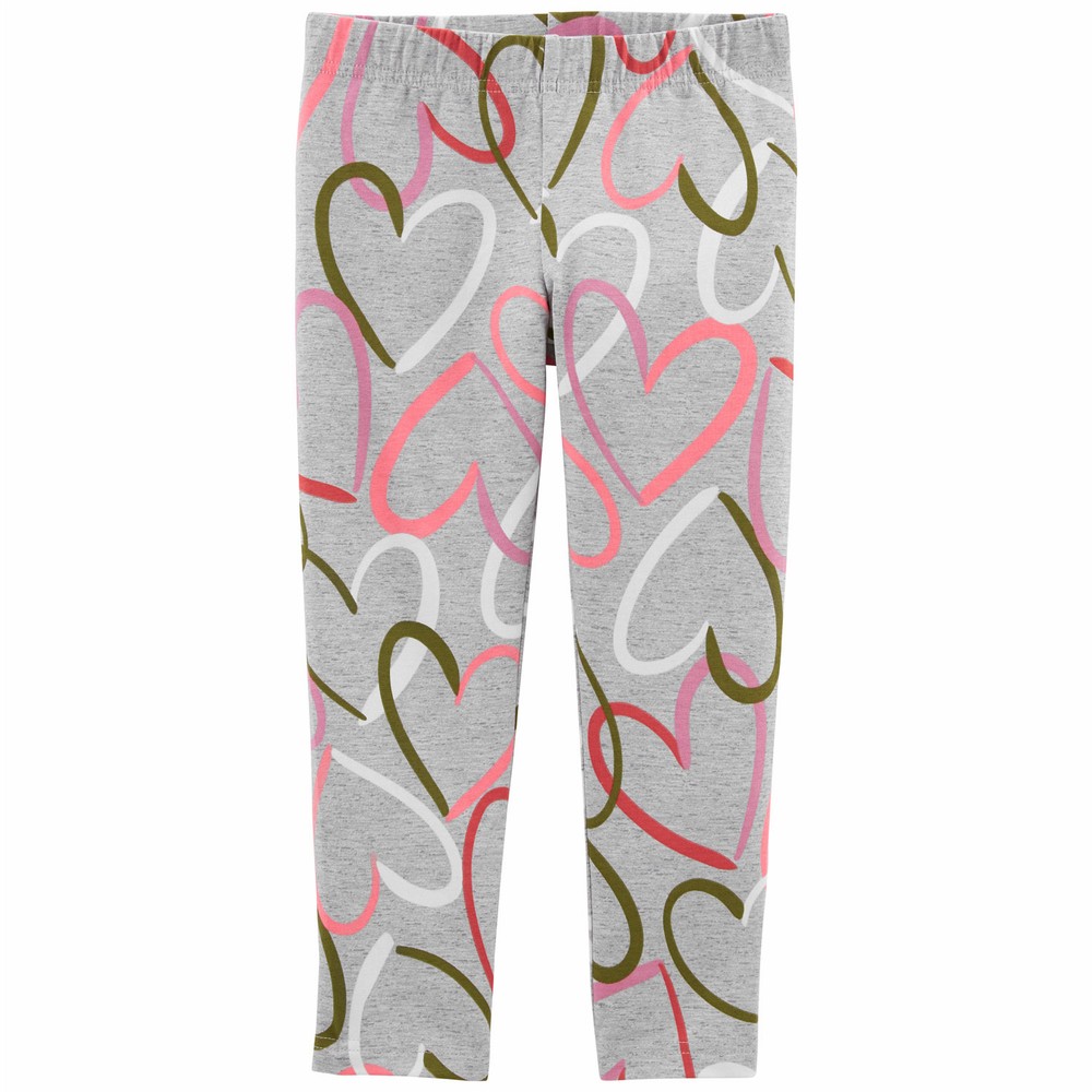 Carter's Heart Capri Leggings Girl