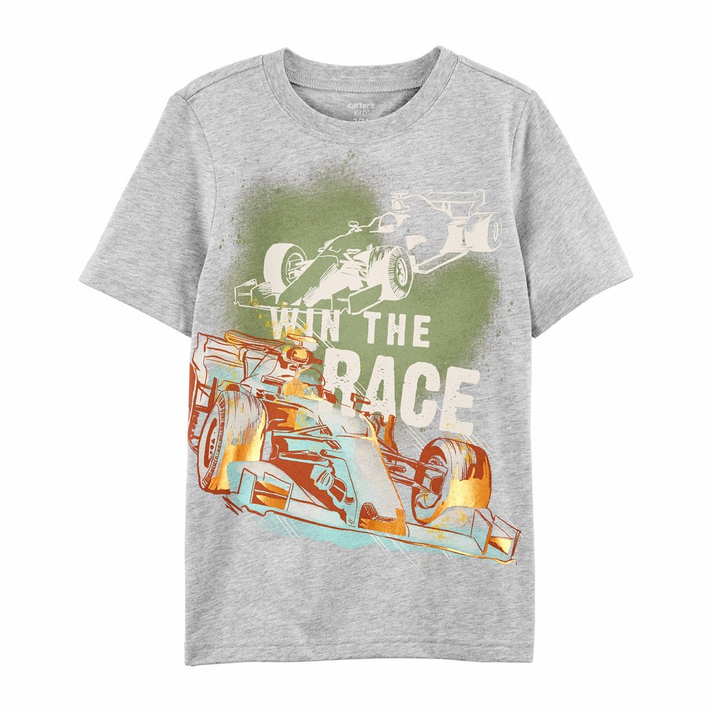 Carter's Race Car Jersey Tee Boy