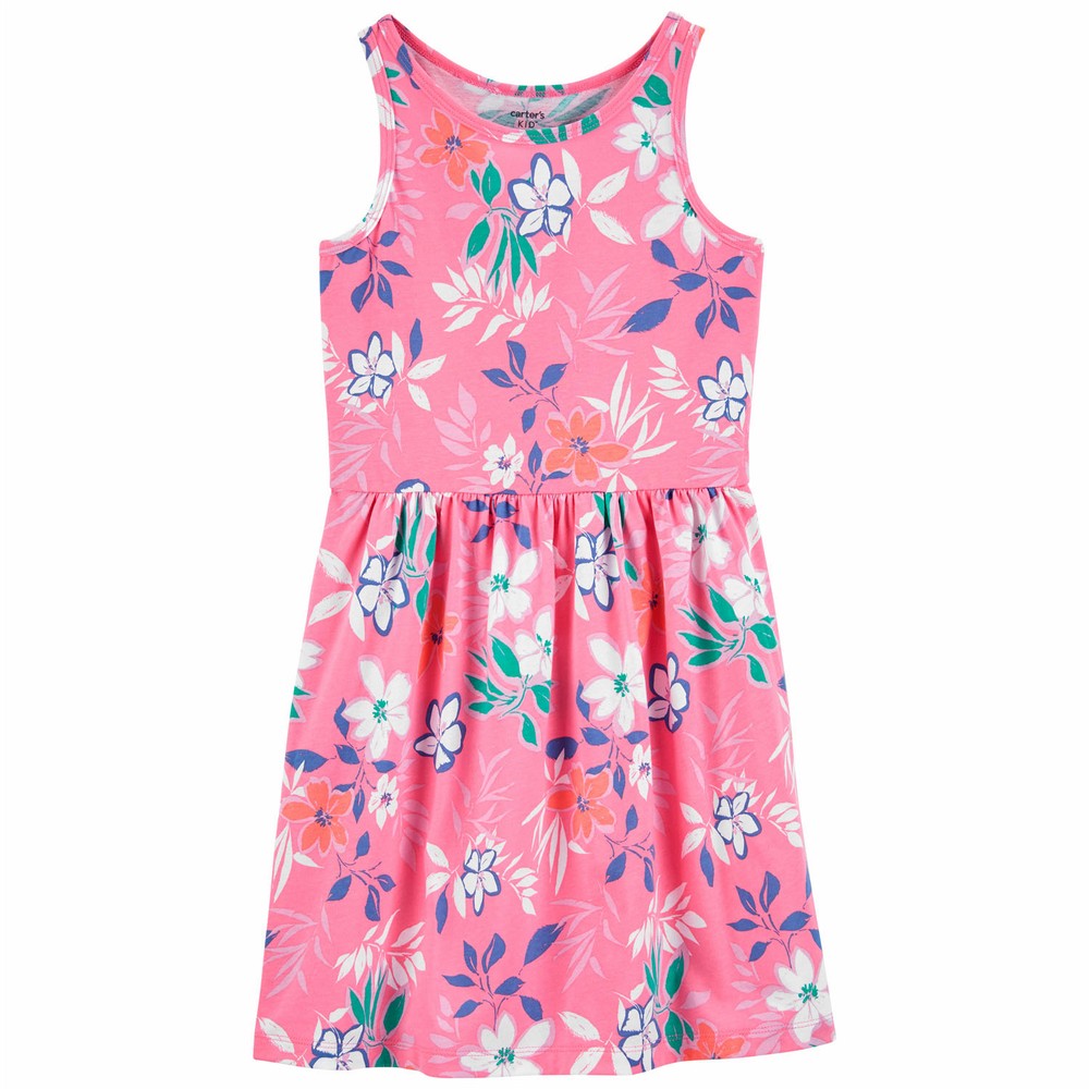 Carter's Girls Sweater Top with  Floral Skirt
