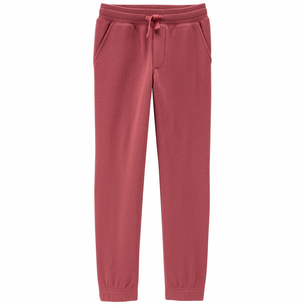Oshkosh Floral Bodysuit with Pull-On Denim Jogger