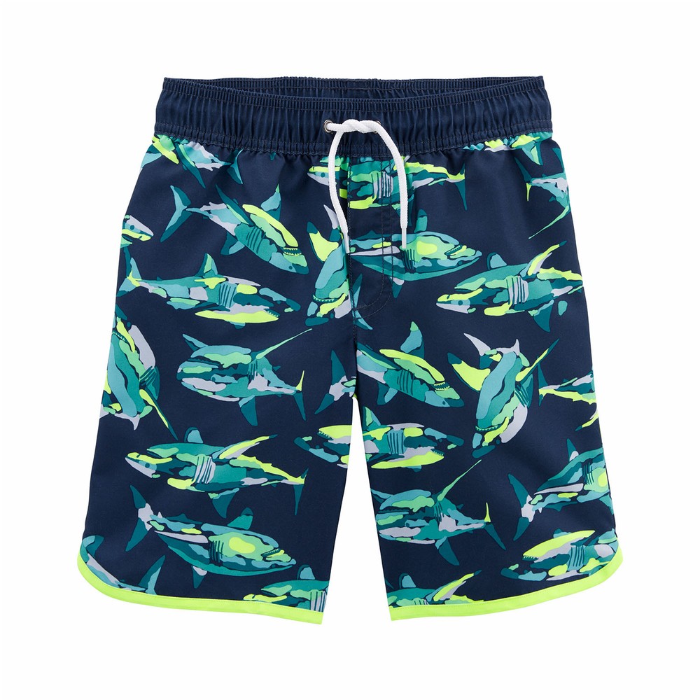 Carter's Kid Boy Flamingo Swim Trunks
