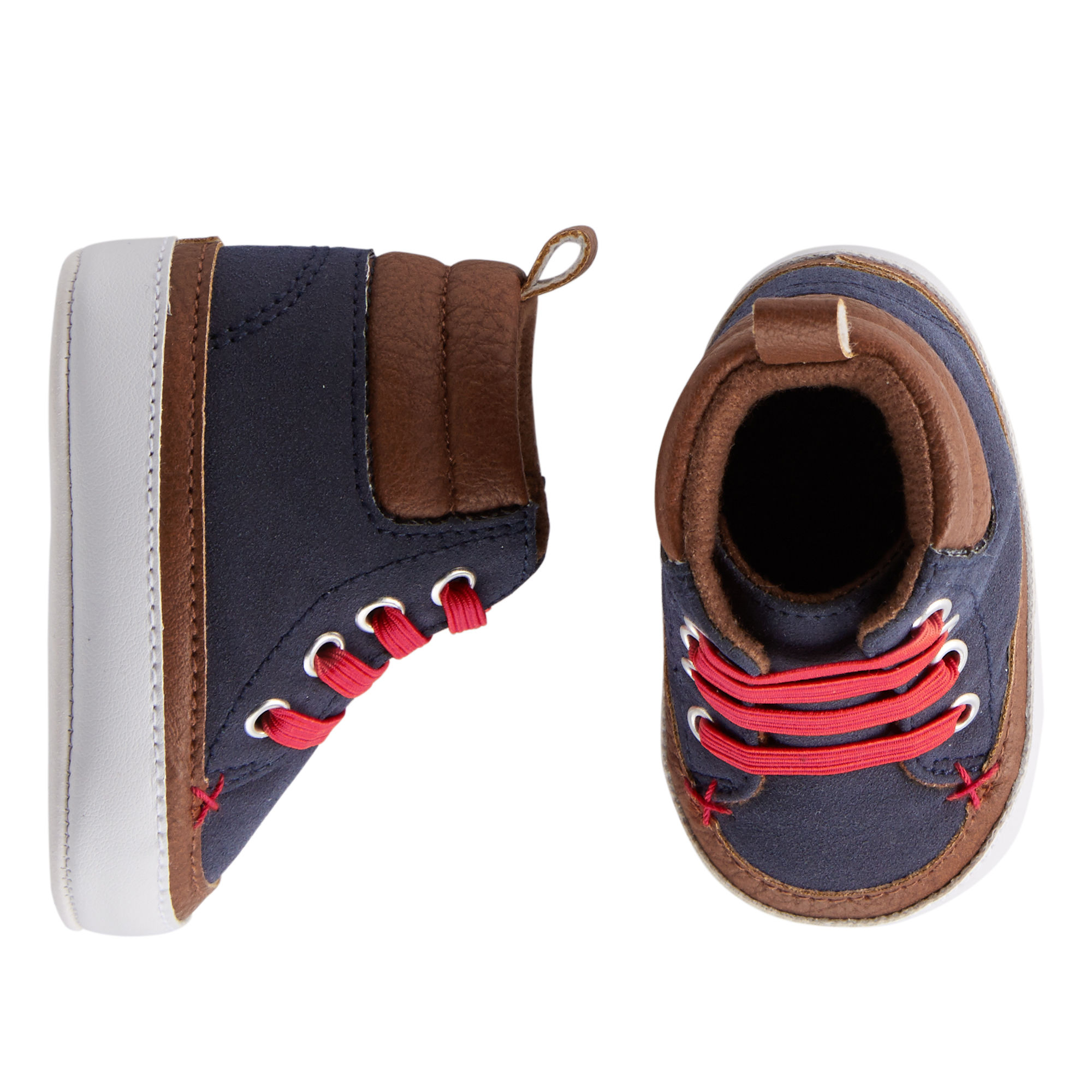 OshKosh B'gosh Mid Top Sneaker | Crib Shoe