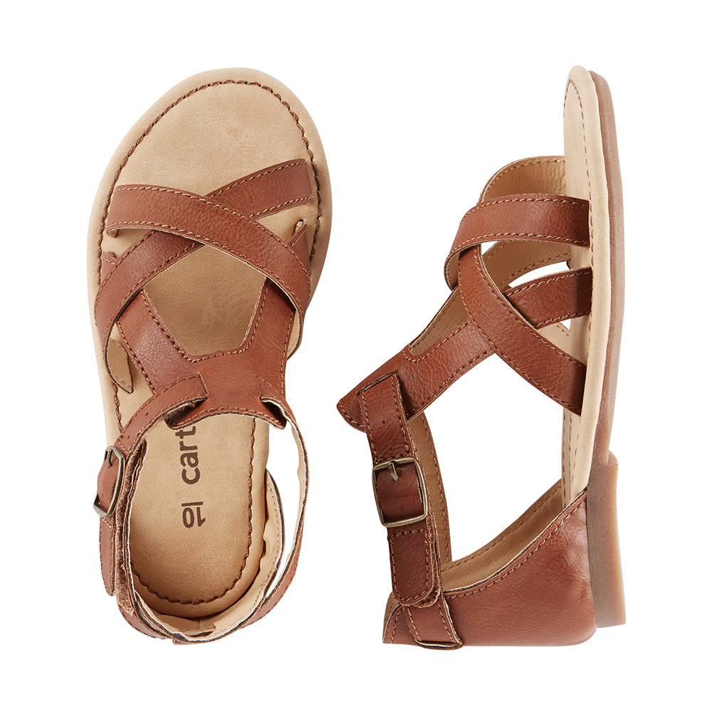 Carter's Cross Sandals Toddler Girl