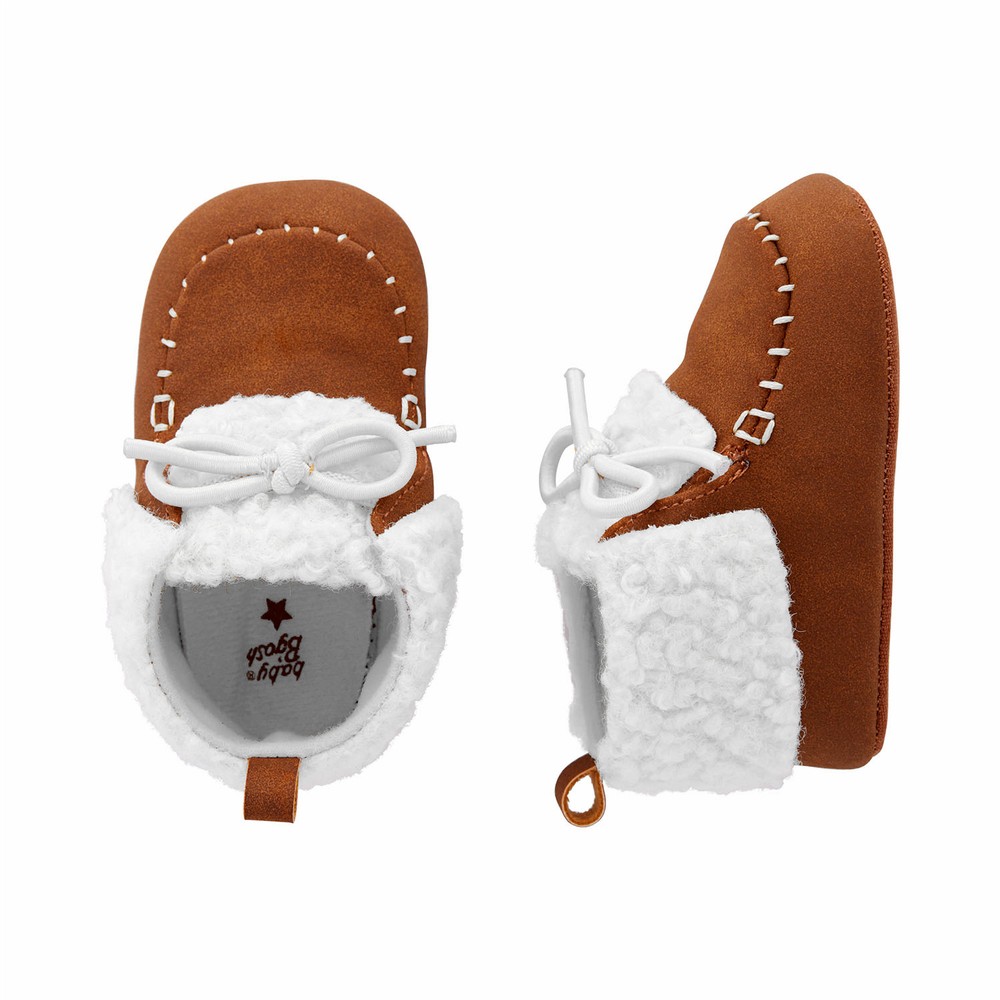 OshKosh B'gosh Sherpa Moccasin Shoes | Baby Boy